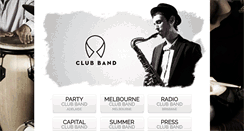 Desktop Screenshot of clubband.com.au
